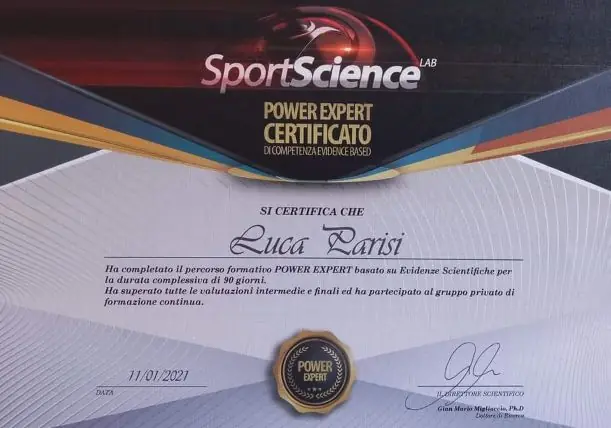 certificazione power expert